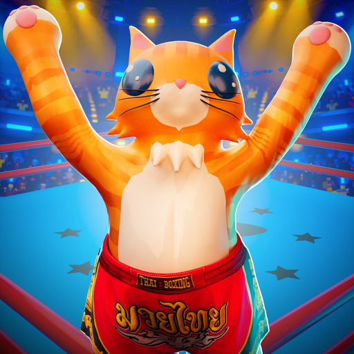 Official Cat Battles game icon showing a cat in a green shirt